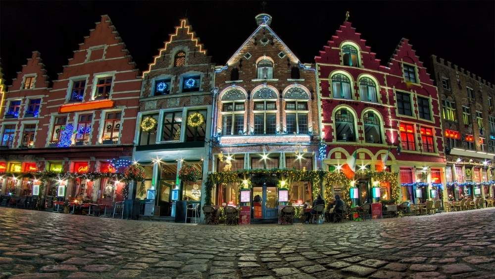 Mercadillo de Navidad en Brujas