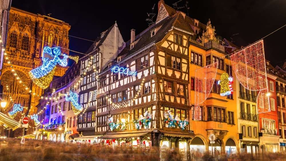 Mercadillo de Navidad en Estrasburgo